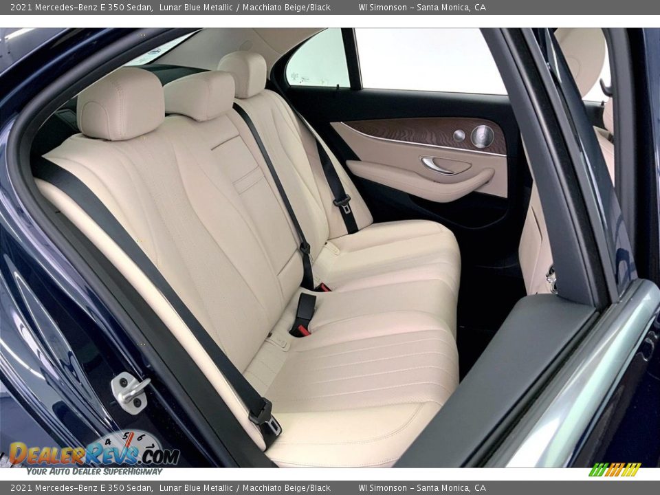 Rear Seat of 2021 Mercedes-Benz E 350 Sedan Photo #19