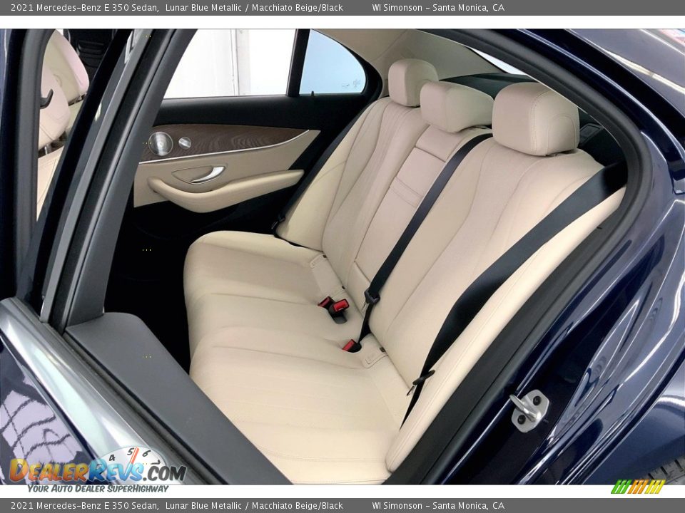 Rear Seat of 2021 Mercedes-Benz E 350 Sedan Photo #20