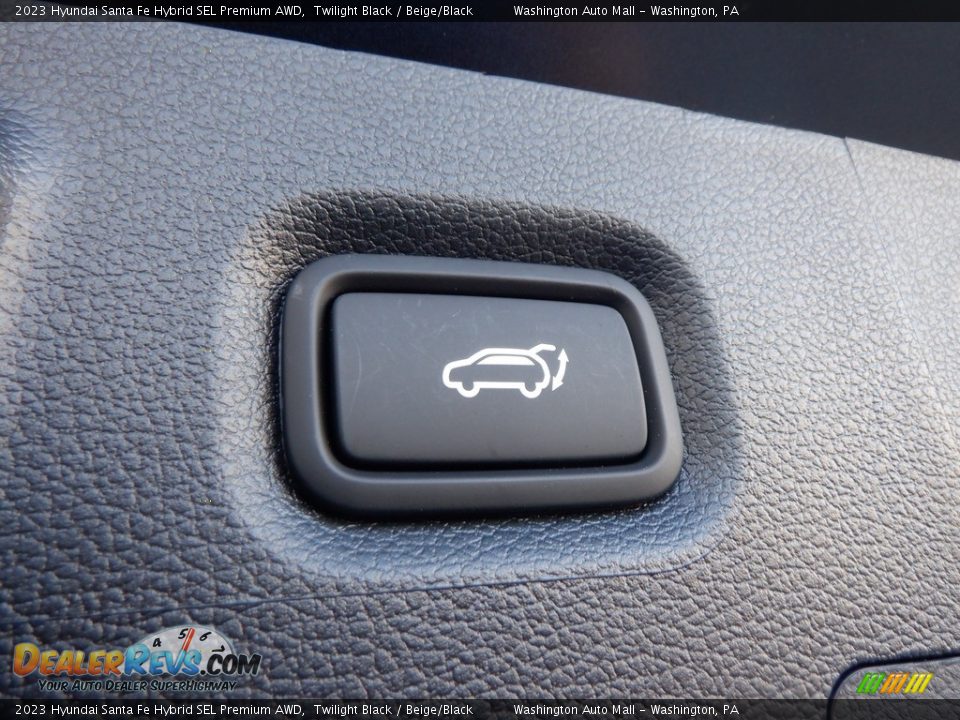 2023 Hyundai Santa Fe Hybrid SEL Premium AWD Twilight Black / Beige/Black Photo #26
