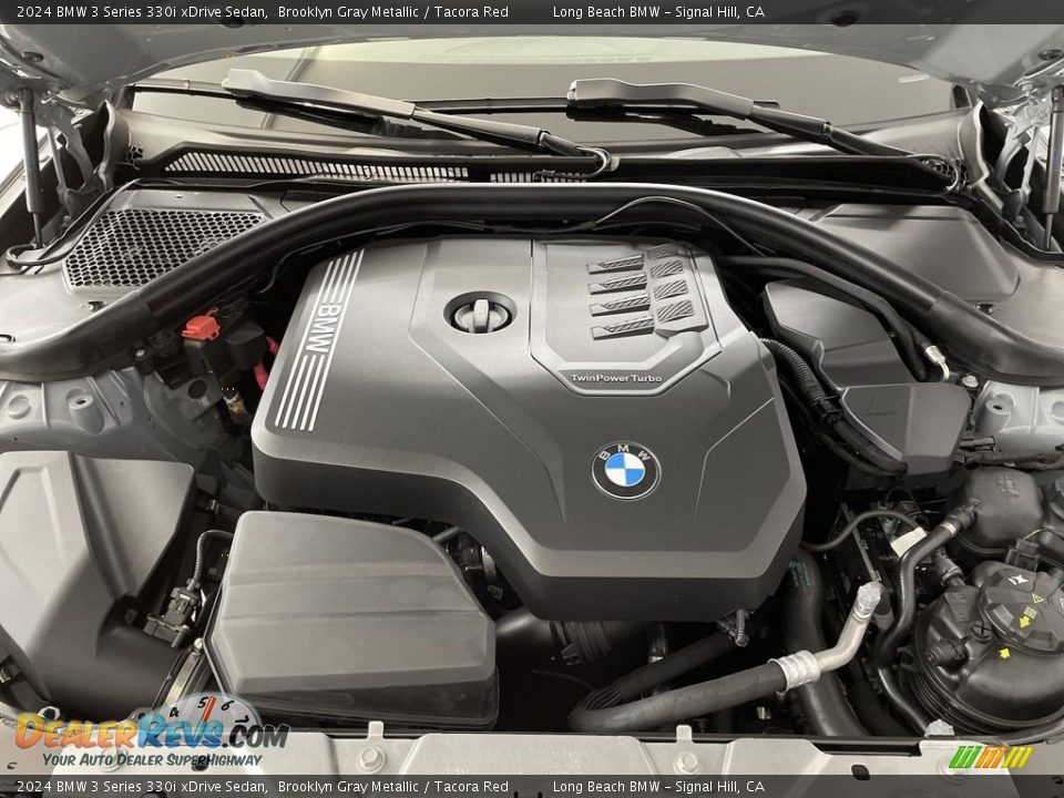 2024 BMW 3 Series 330i xDrive Sedan 2.0 Liter DI TwinPower Turbocharged DOHC 16-Valve VVT 4 Cylinder Engine Photo #9