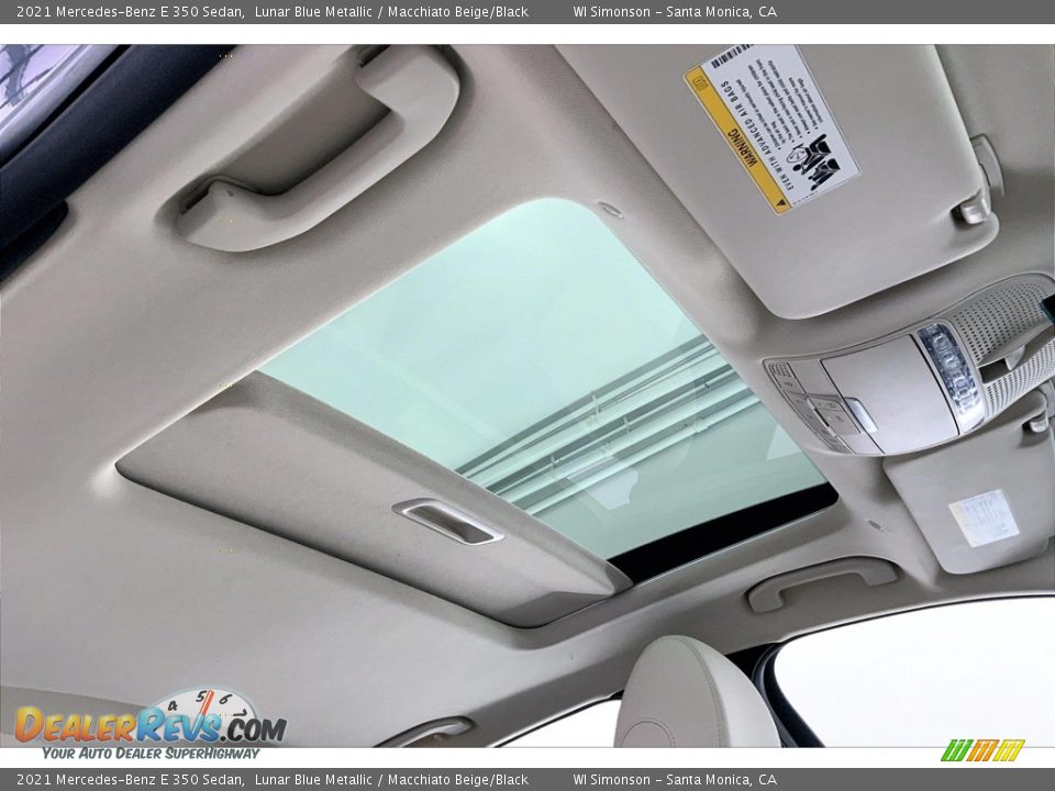 Sunroof of 2021 Mercedes-Benz E 350 Sedan Photo #25