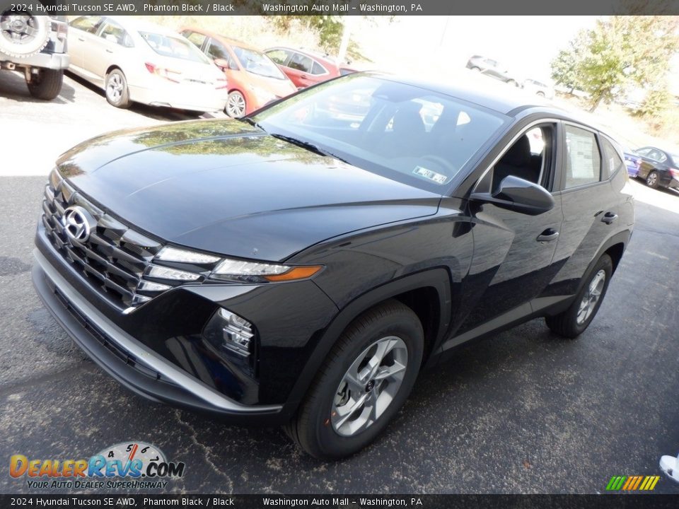 2024 Hyundai Tucson SE AWD Phantom Black / Black Photo #5