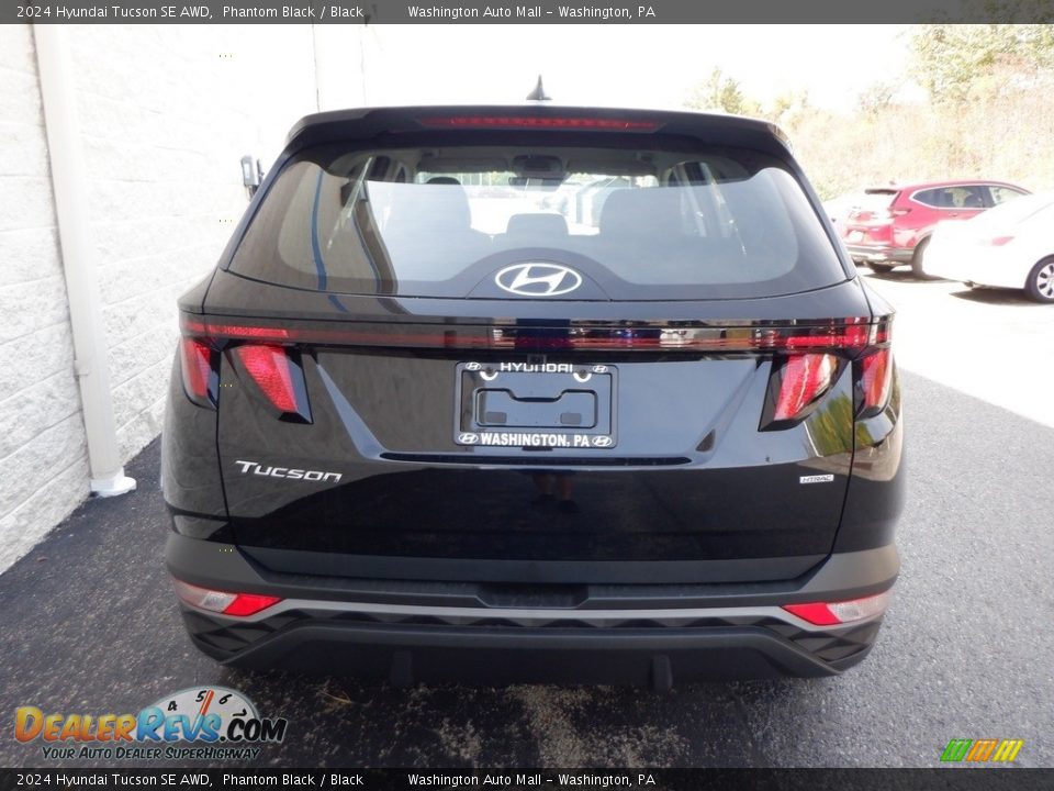 2024 Hyundai Tucson SE AWD Phantom Black / Black Photo #6