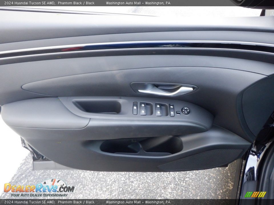 2024 Hyundai Tucson SE AWD Phantom Black / Black Photo #7