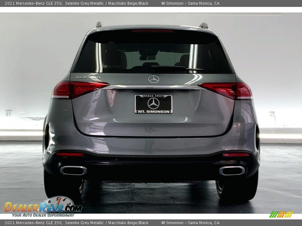 2021 Mercedes-Benz GLE 350 Selenite Grey Metallic / Macchiato Beige/Black Photo #3