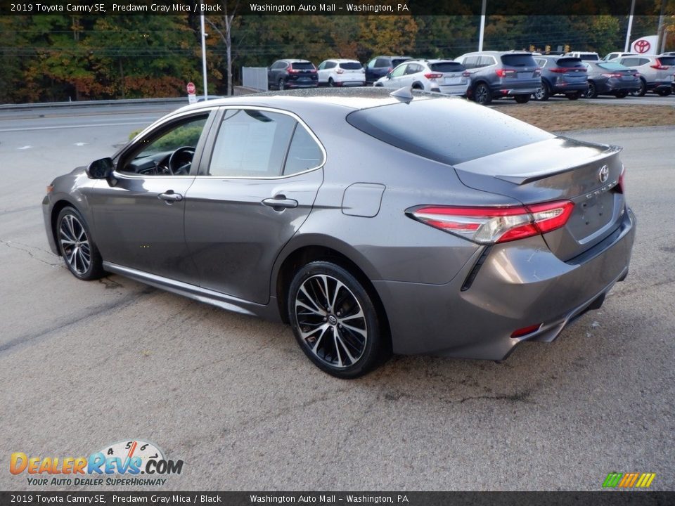 2019 Toyota Camry SE Predawn Gray Mica / Black Photo #7