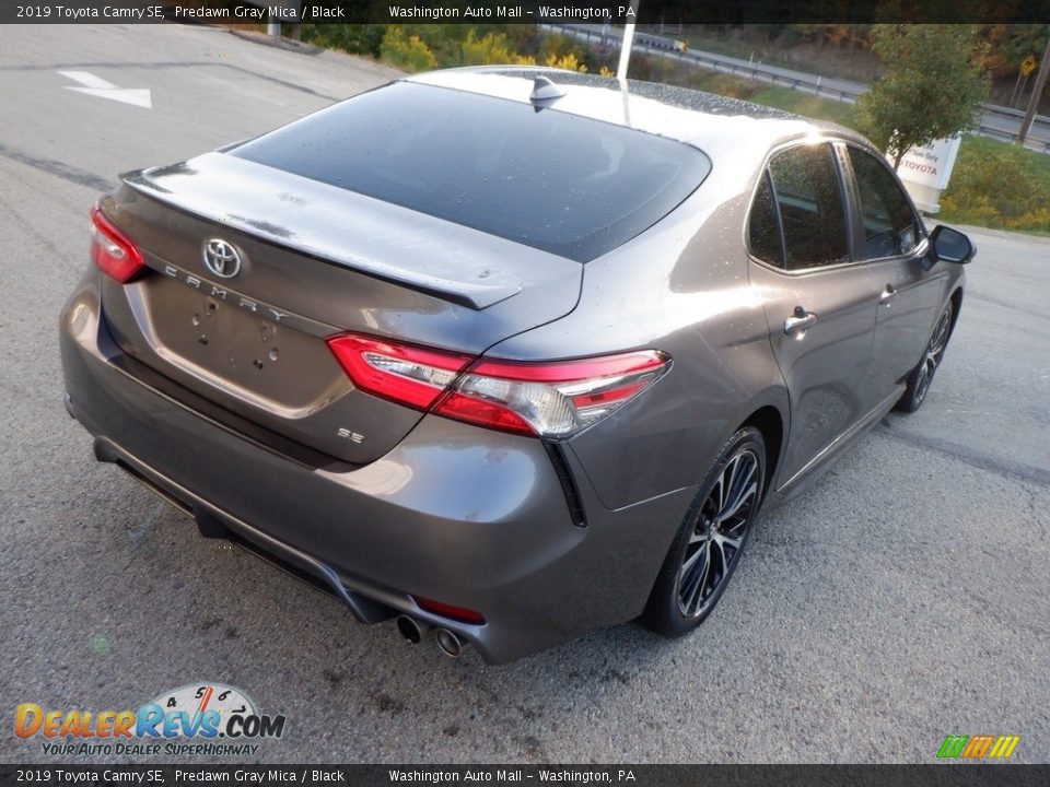 2019 Toyota Camry SE Predawn Gray Mica / Black Photo #9