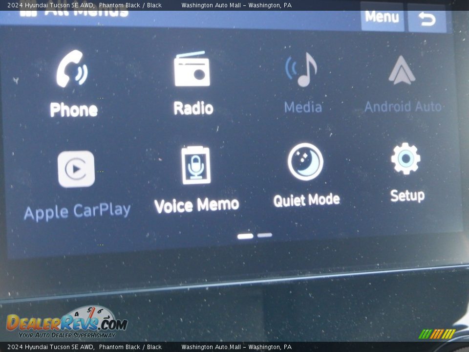 2024 Hyundai Tucson SE AWD Phantom Black / Black Photo #16