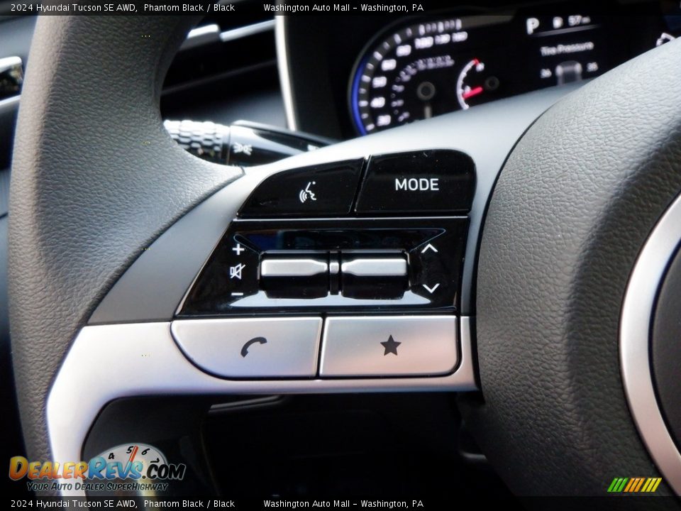 2024 Hyundai Tucson SE AWD Steering Wheel Photo #19