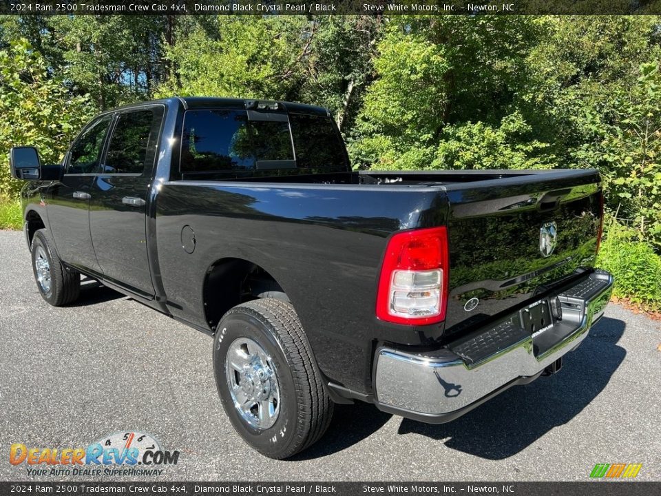 2024 Ram 2500 Tradesman Crew Cab 4x4 Diamond Black Crystal Pearl / Black Photo #9