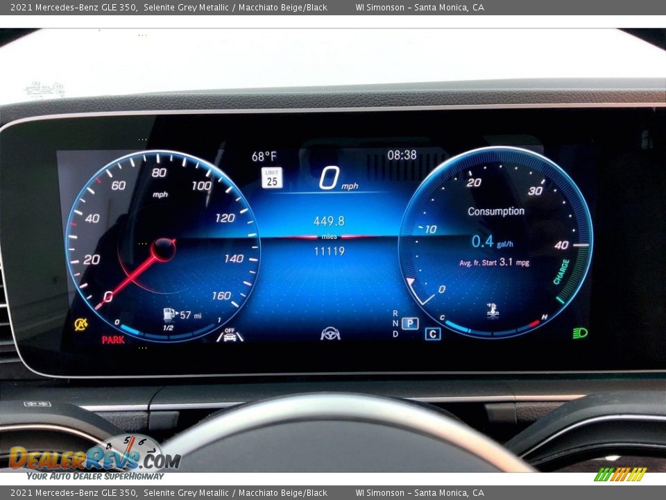 2021 Mercedes-Benz GLE 350 Gauges Photo #23