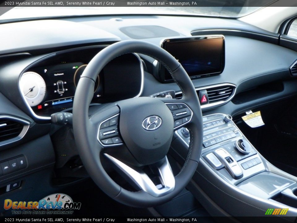 Dashboard of 2023 Hyundai Santa Fe SEL AWD Photo #10