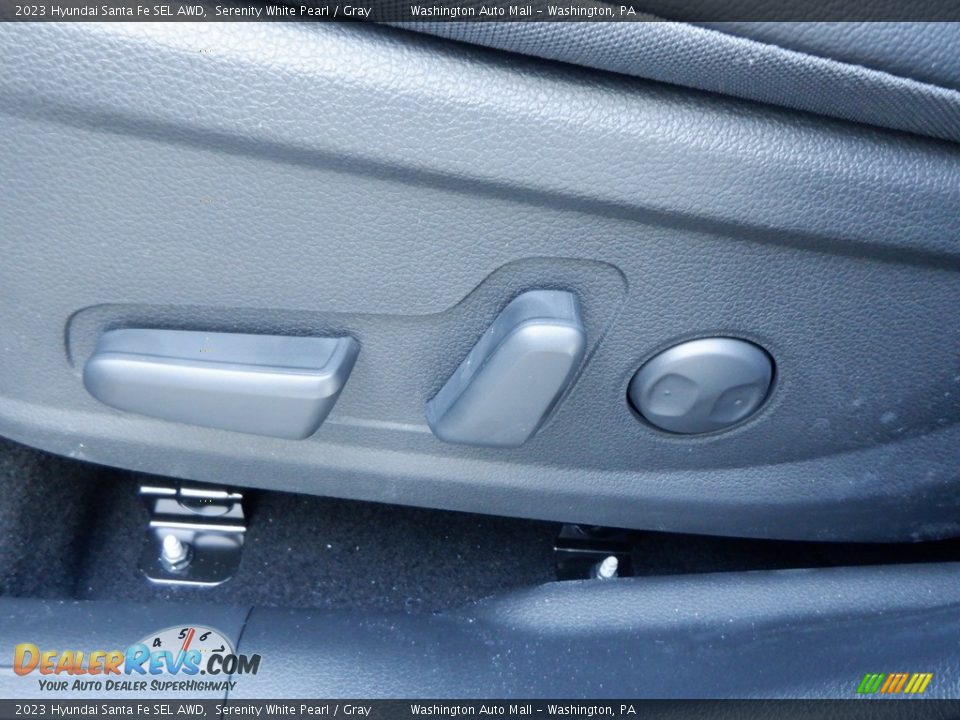 2023 Hyundai Santa Fe SEL AWD Serenity White Pearl / Gray Photo #15