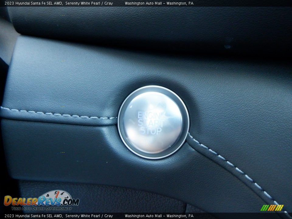 2023 Hyundai Santa Fe SEL AWD Serenity White Pearl / Gray Photo #17