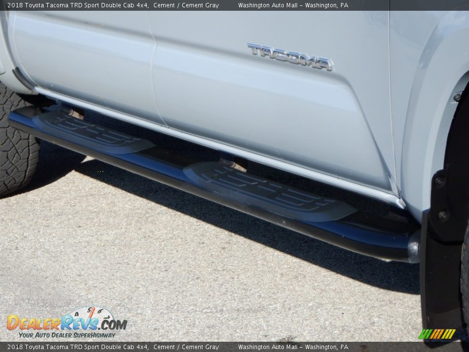 2018 Toyota Tacoma TRD Sport Double Cab 4x4 Cement / Cement Gray Photo #6