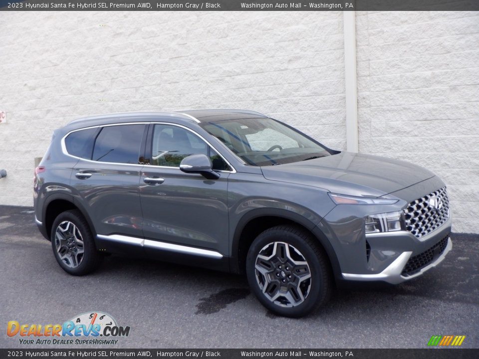 2023 Hyundai Santa Fe Hybrid SEL Premium AWD Hampton Gray / Black Photo #1