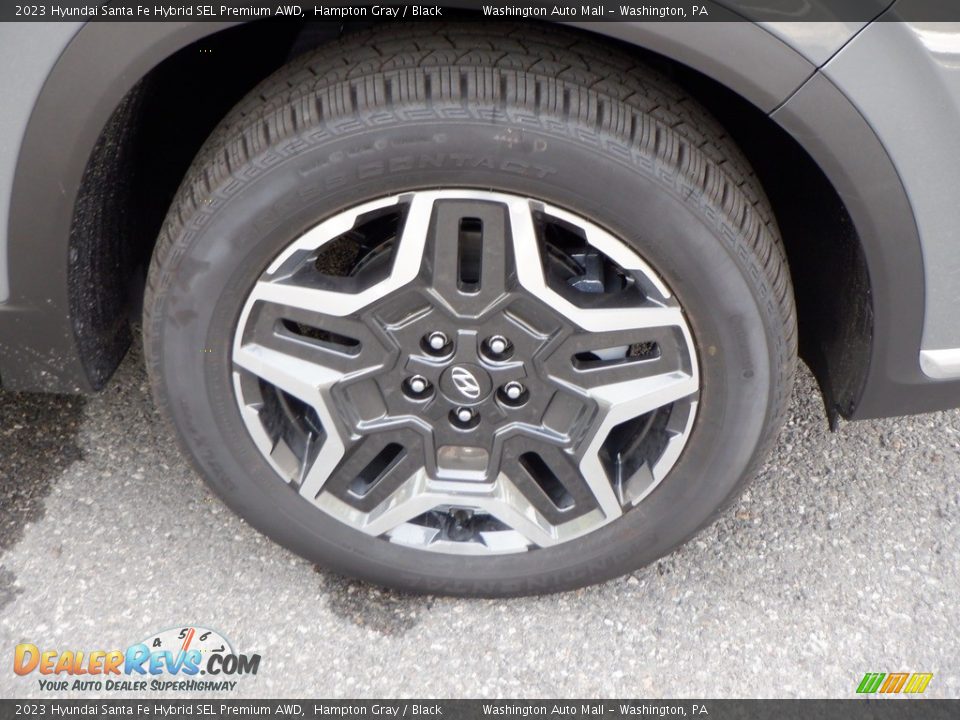 2023 Hyundai Santa Fe Hybrid SEL Premium AWD Hampton Gray / Black Photo #2