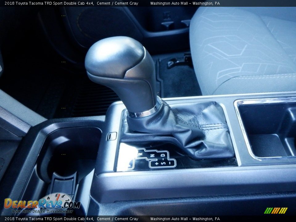 2018 Toyota Tacoma TRD Sport Double Cab 4x4 Cement / Cement Gray Photo #24