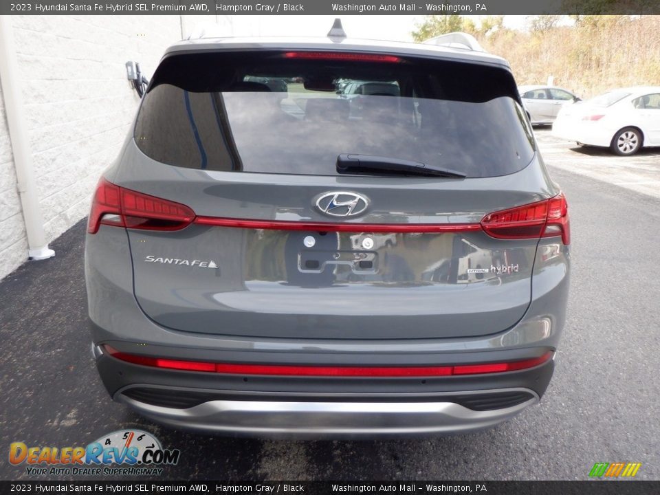 2023 Hyundai Santa Fe Hybrid SEL Premium AWD Hampton Gray / Black Photo #5