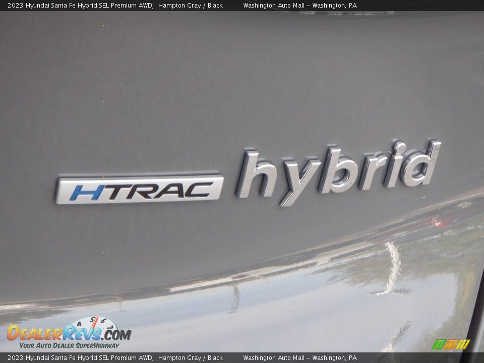 2023 Hyundai Santa Fe Hybrid SEL Premium AWD Hampton Gray / Black Photo #6