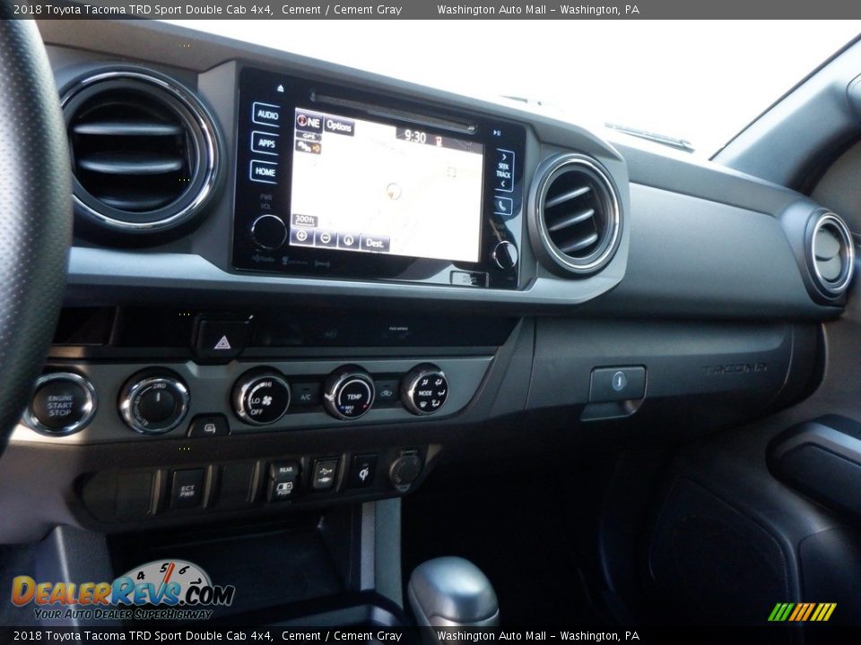 2018 Toyota Tacoma TRD Sport Double Cab 4x4 Cement / Cement Gray Photo #26