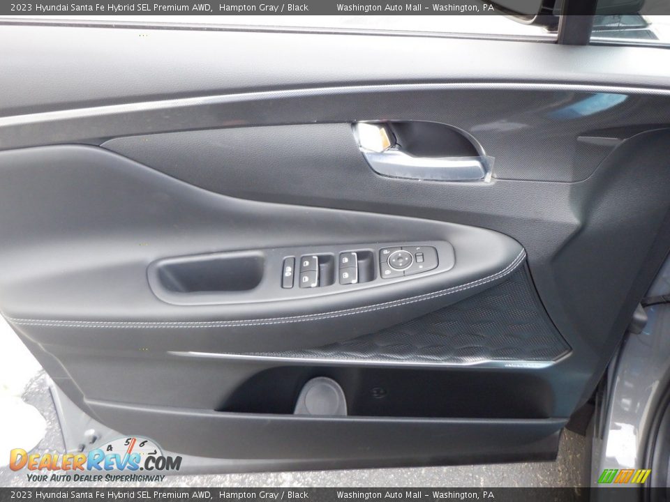 2023 Hyundai Santa Fe Hybrid SEL Premium AWD Hampton Gray / Black Photo #8