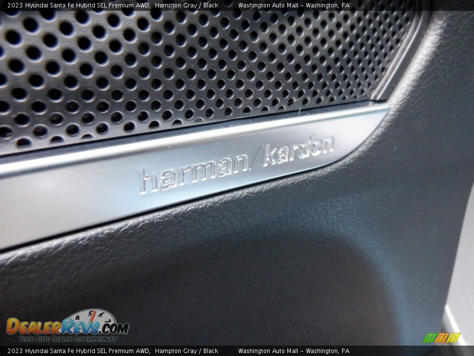 2023 Hyundai Santa Fe Hybrid SEL Premium AWD Hampton Gray / Black Photo #9