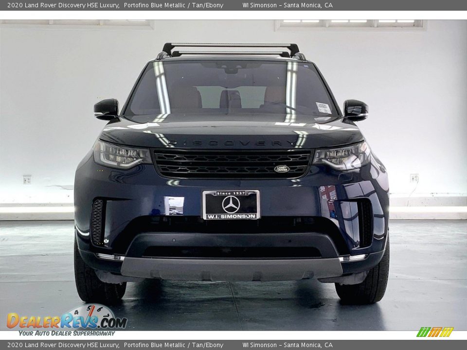 2020 Land Rover Discovery HSE Luxury Portofino Blue Metallic / Tan/Ebony Photo #2
