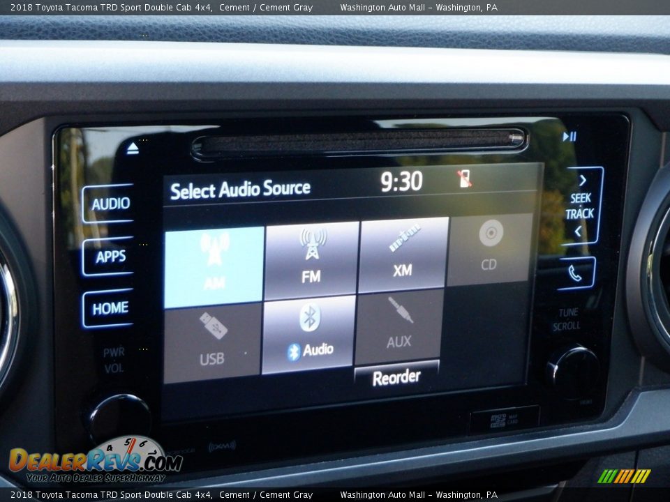 2018 Toyota Tacoma TRD Sport Double Cab 4x4 Cement / Cement Gray Photo #31