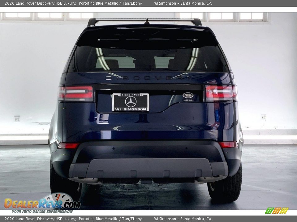 2020 Land Rover Discovery HSE Luxury Portofino Blue Metallic / Tan/Ebony Photo #3