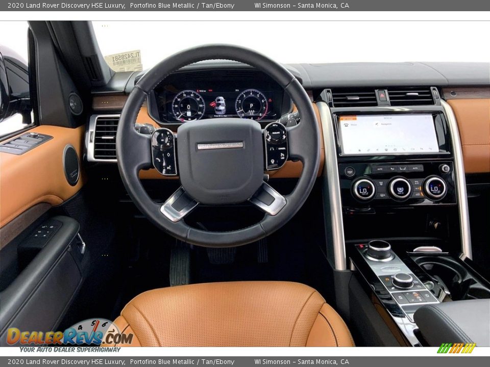 Front Seat of 2020 Land Rover Discovery HSE Luxury Photo #4