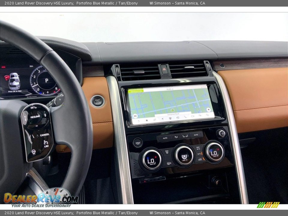 Controls of 2020 Land Rover Discovery HSE Luxury Photo #5