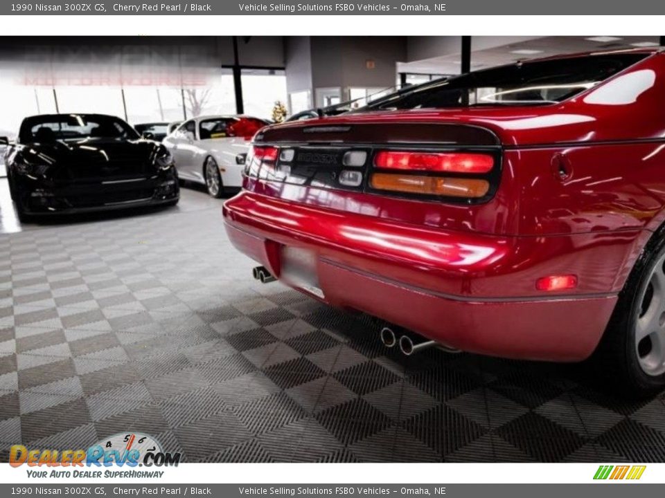 1990 Nissan 300ZX GS Cherry Red Pearl / Black Photo #15
