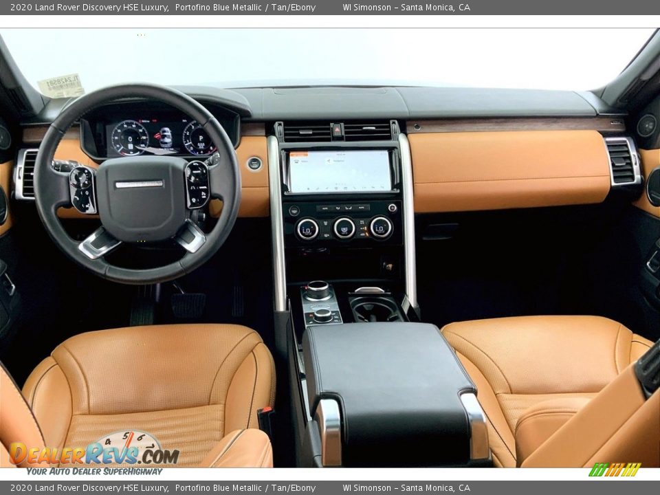 Tan/Ebony Interior - 2020 Land Rover Discovery HSE Luxury Photo #14
