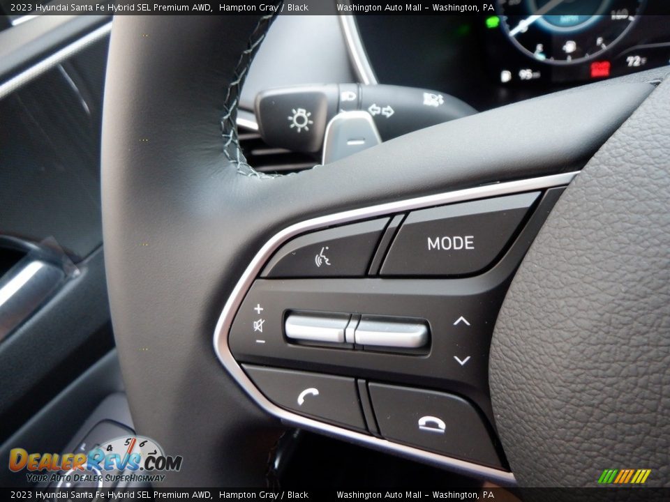 2023 Hyundai Santa Fe Hybrid SEL Premium AWD Hampton Gray / Black Photo #23