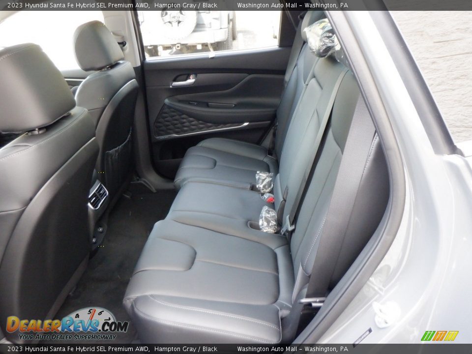 2023 Hyundai Santa Fe Hybrid SEL Premium AWD Hampton Gray / Black Photo #25