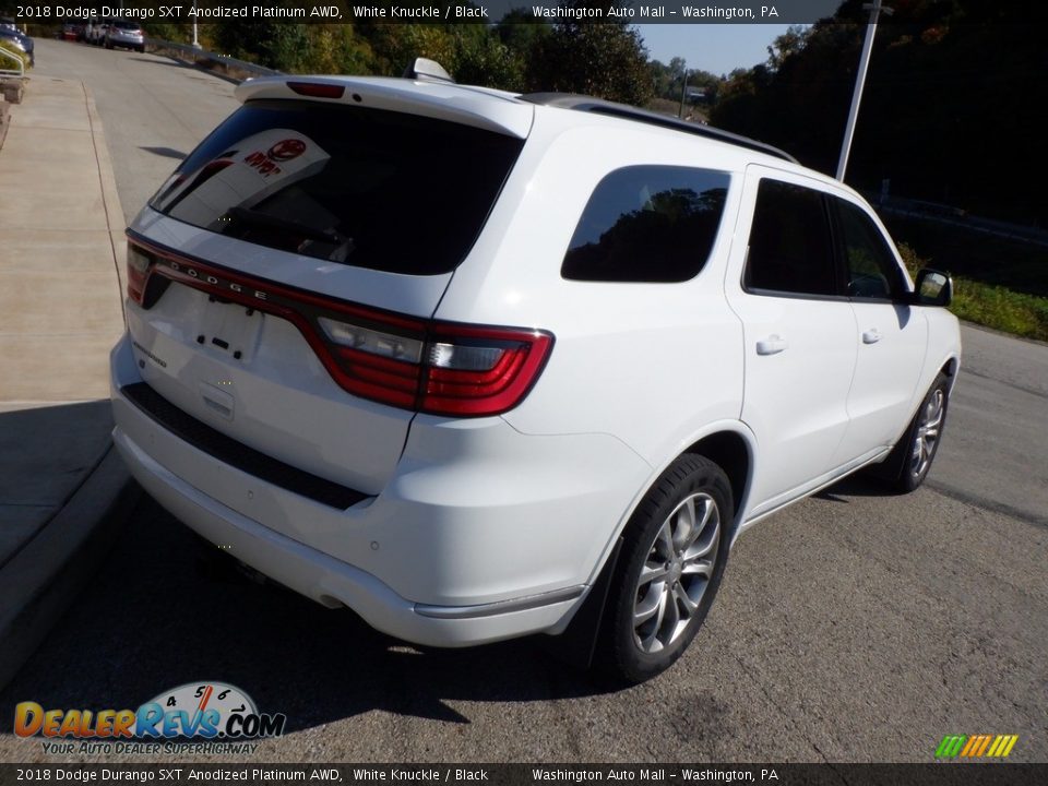 2018 Dodge Durango SXT Anodized Platinum AWD White Knuckle / Black Photo #2