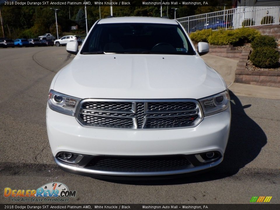 2018 Dodge Durango SXT Anodized Platinum AWD White Knuckle / Black Photo #4