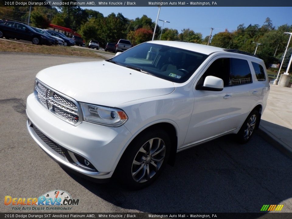 2018 Dodge Durango SXT Anodized Platinum AWD White Knuckle / Black Photo #5