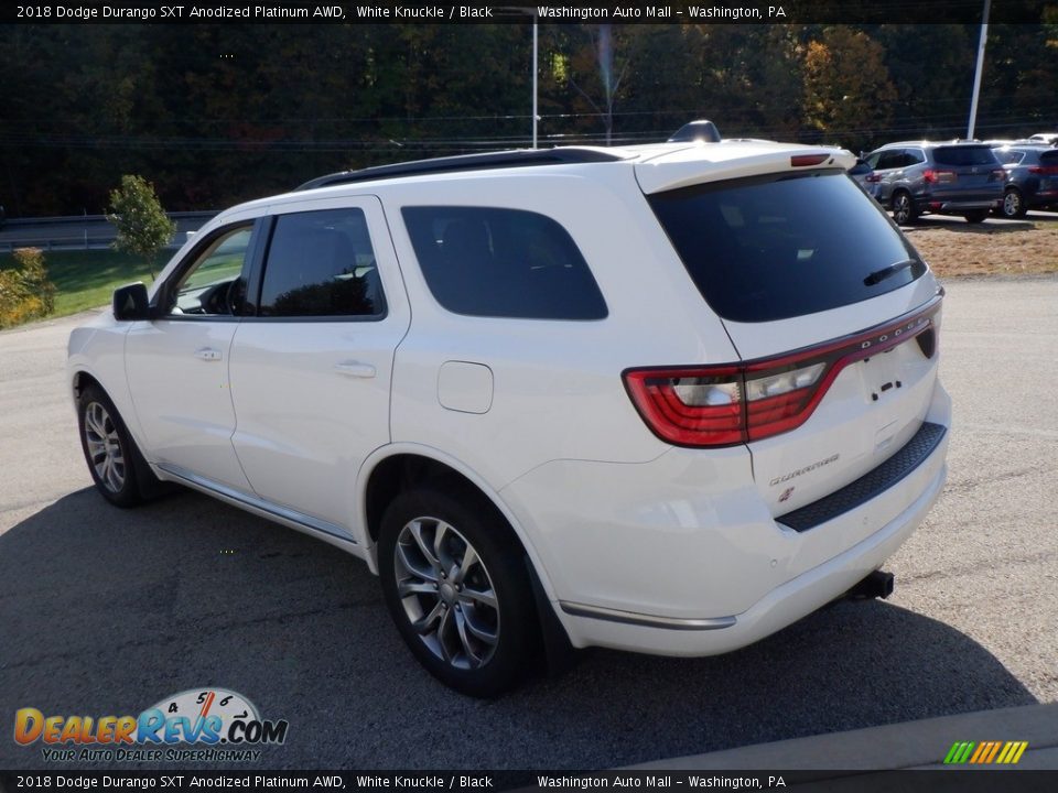 2018 Dodge Durango SXT Anodized Platinum AWD White Knuckle / Black Photo #7