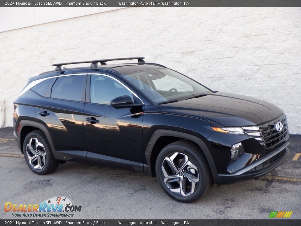 Phantom Black 2024 Hyundai Tucson SEL AWD Photo #1