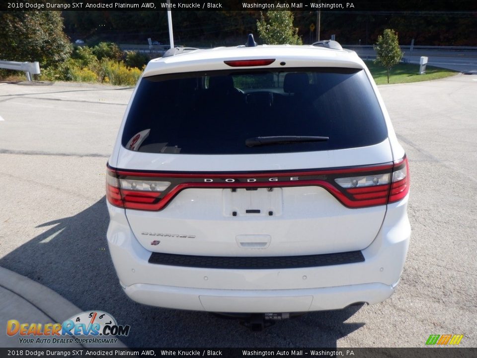 2018 Dodge Durango SXT Anodized Platinum AWD White Knuckle / Black Photo #9