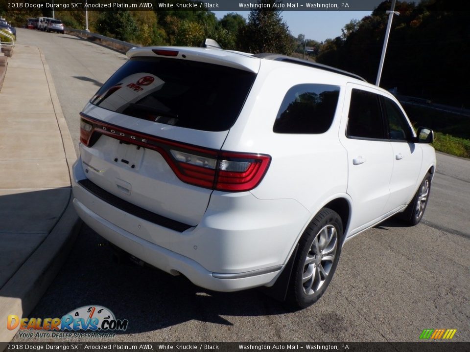 2018 Dodge Durango SXT Anodized Platinum AWD White Knuckle / Black Photo #10