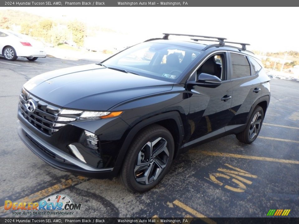 Phantom Black 2024 Hyundai Tucson SEL AWD Photo #6