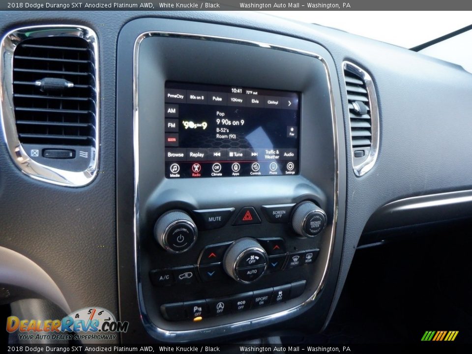 2018 Dodge Durango SXT Anodized Platinum AWD White Knuckle / Black Photo #16