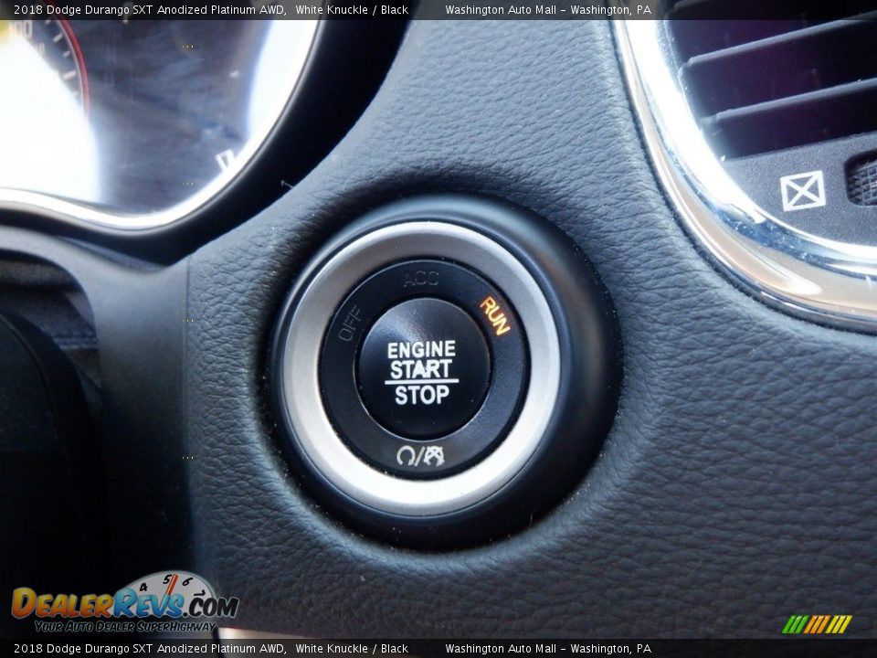 Controls of 2018 Dodge Durango SXT Anodized Platinum AWD Photo #17