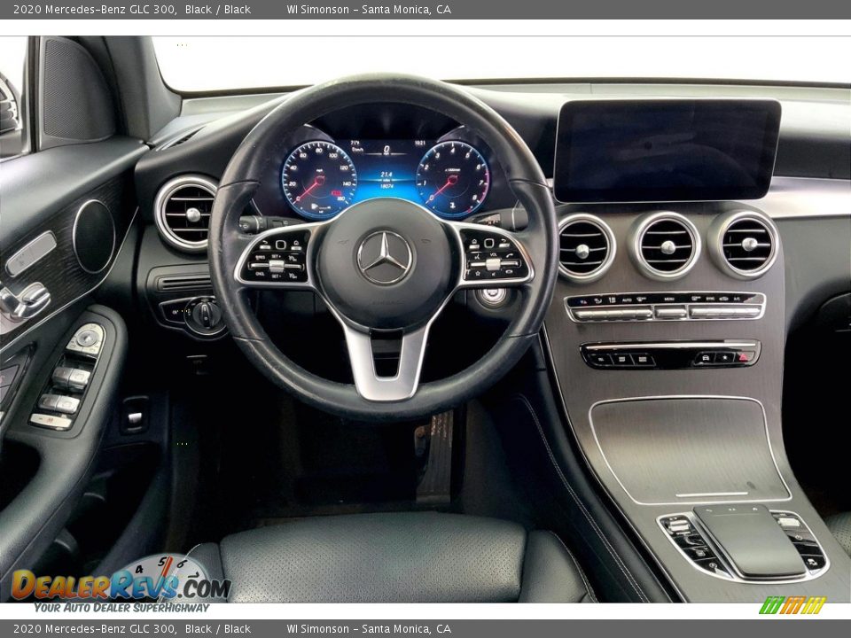 2020 Mercedes-Benz GLC 300 Black / Black Photo #4