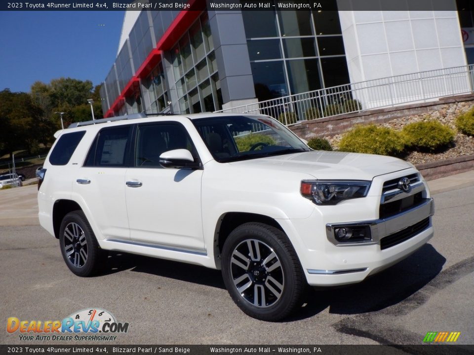 2023 Toyota 4Runner Limited 4x4 Blizzard Pearl / Sand Beige Photo #1