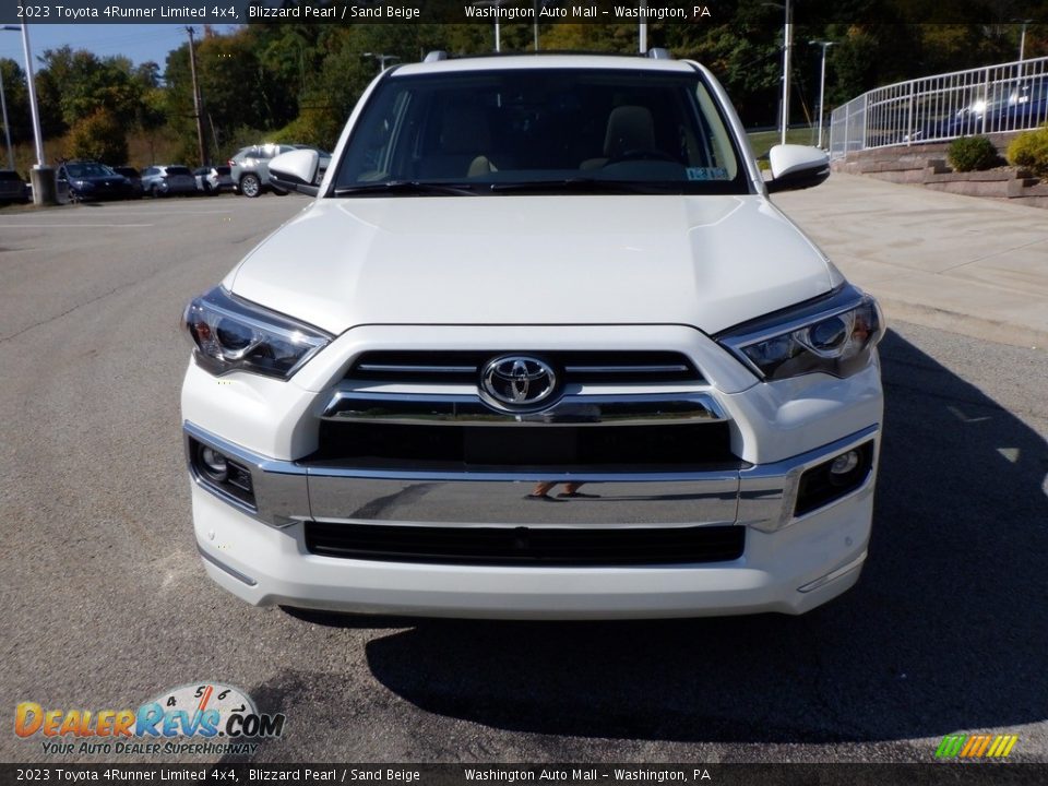 2023 Toyota 4Runner Limited 4x4 Blizzard Pearl / Sand Beige Photo #5