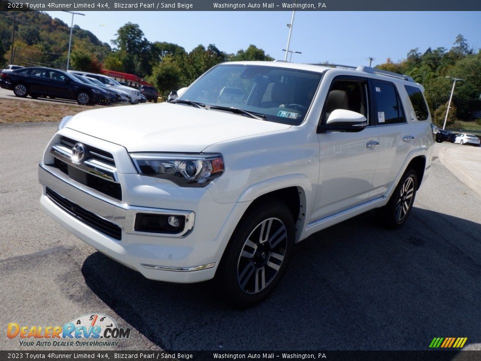 2023 Toyota 4Runner Limited 4x4 Blizzard Pearl / Sand Beige Photo #6